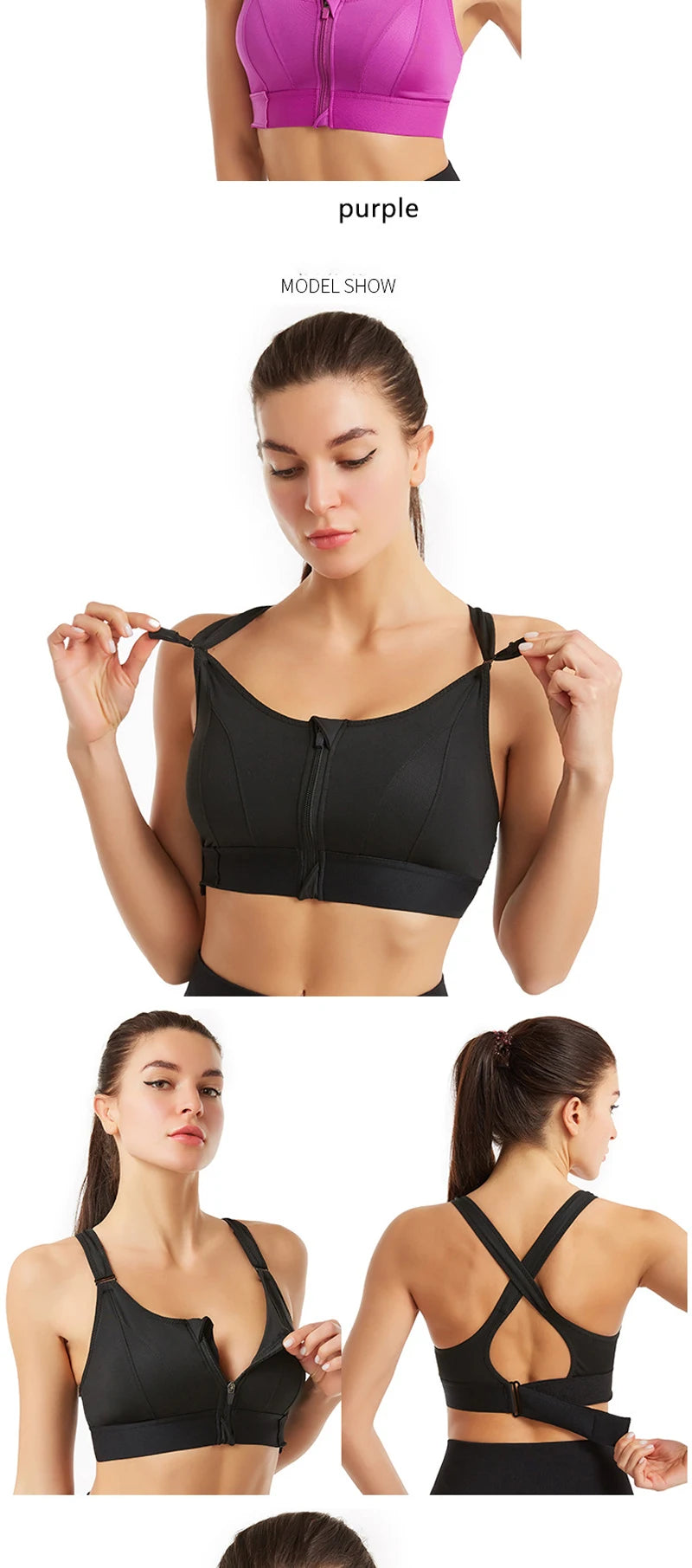 Female Brassiere Wireless Sports Bras For Women Underwear Sexy Wire Free Shockproof Bralette With Pads Push Up Crop Top Lingerie