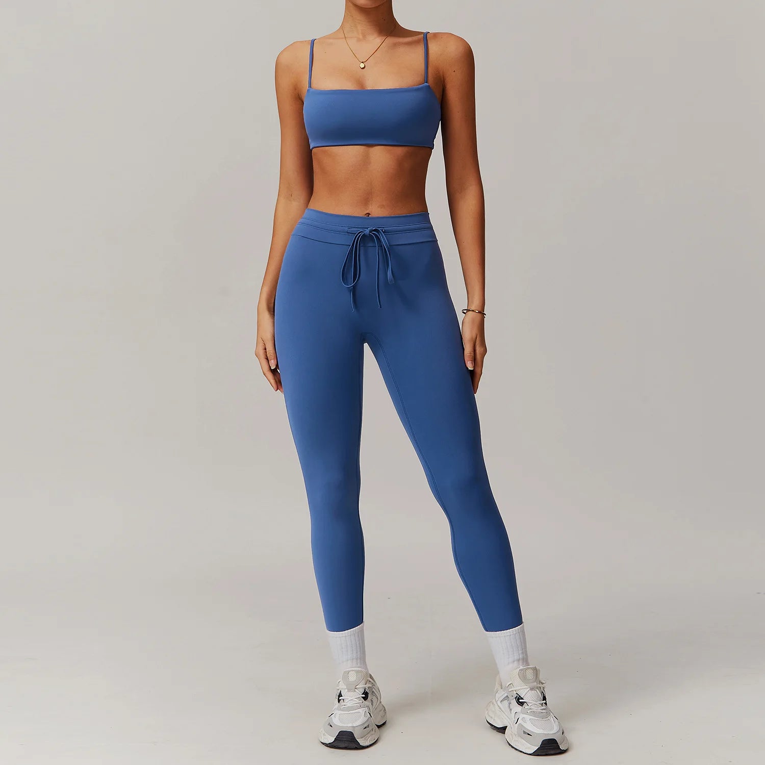 Seamless Yoga Sets Sports Fitness Casual Hip-lifting Flared Pants Bra Yoga Clothes Workout Gym Short-sleeved Tracksuit for Women