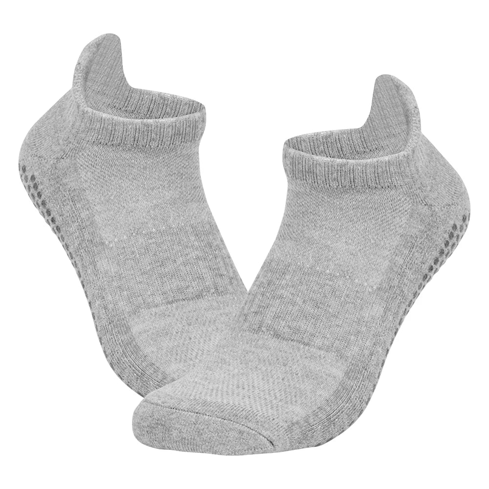 1 PAIRS Solid Cotton Thickened Towel Bottom Women's Sport Non-slip Yoga Socks High Quality Breathable Men Anti Skid Floor Socks