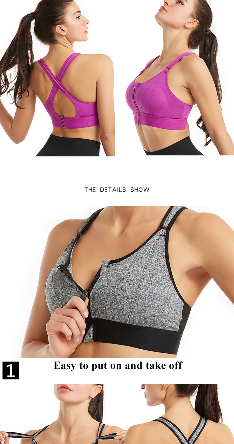Female Brassiere Wireless Sports Bras For Women Underwear Sexy Wire Free Shockproof Bralette With Pads Push Up Crop Top Lingerie