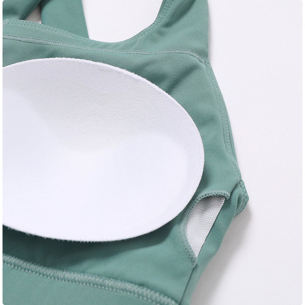 Women Cross Strap Sports Bra Top Women Push Up Sport Bra Yoga Gym Crop Top Brassiere Fitness Top Sport Bra Breathable Bras