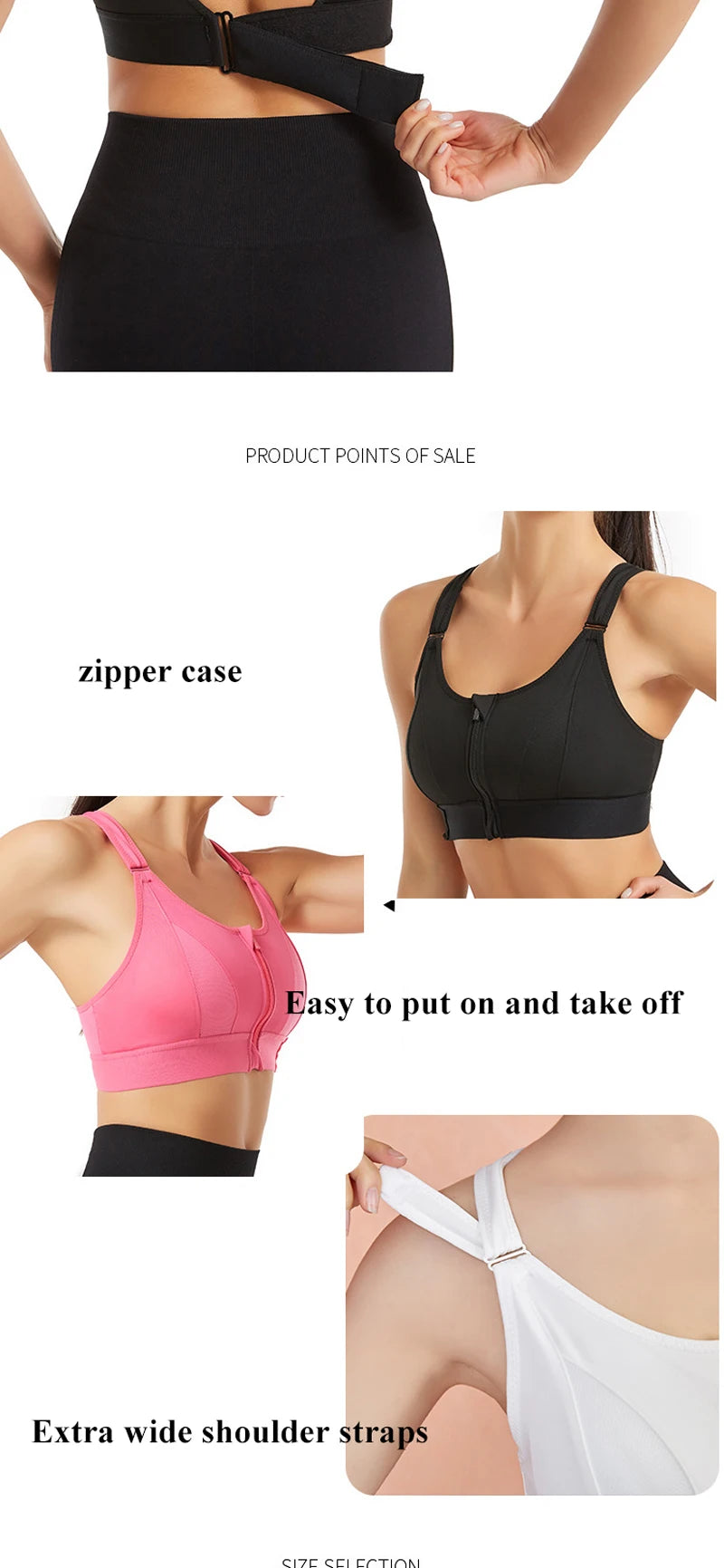 Female Brassiere Wireless Sports Bras For Women Underwear Sexy Wire Free Shockproof Bralette With Pads Push Up Crop Top Lingerie