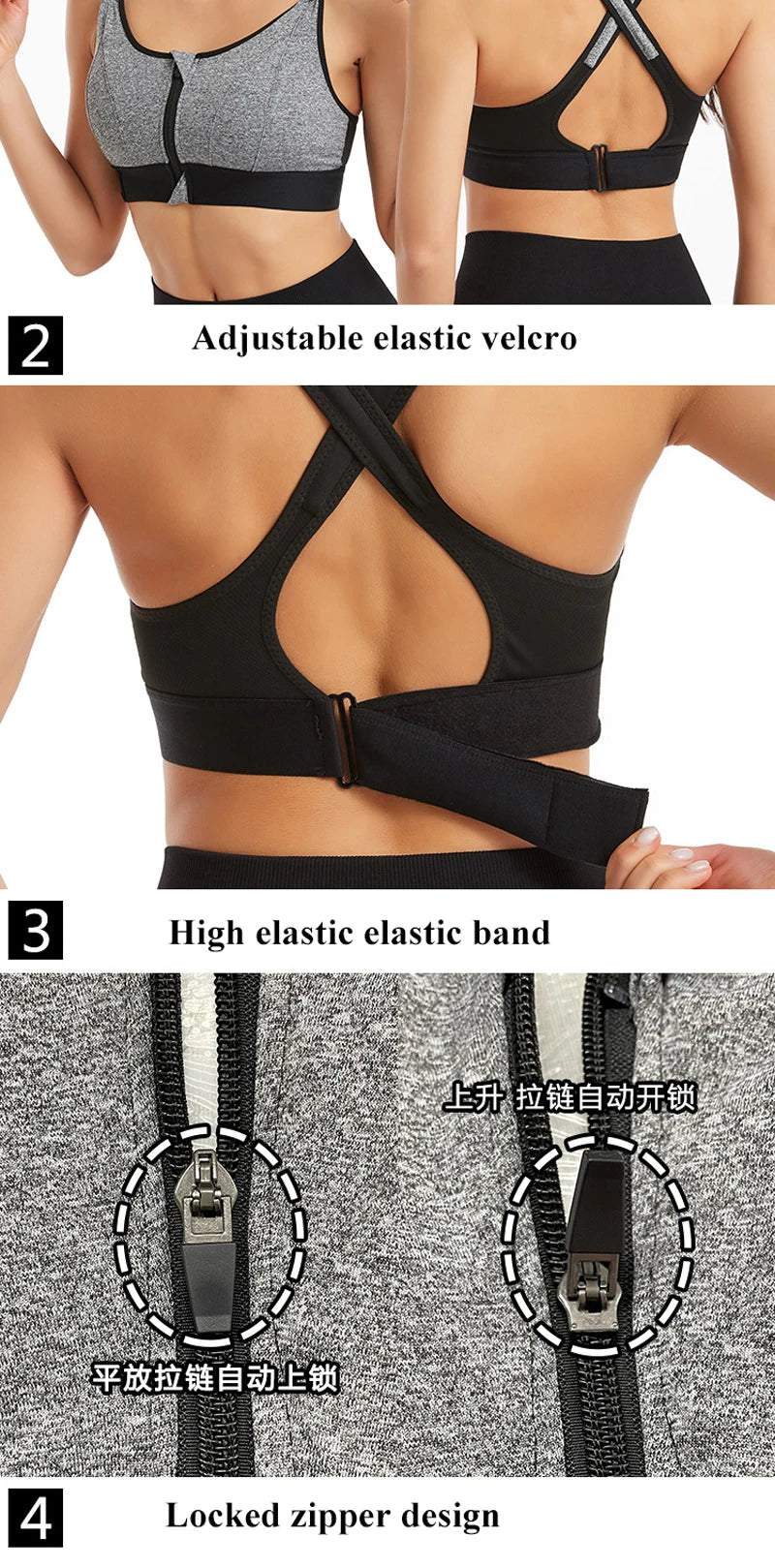Female Brassiere Wireless Sports Bras For Women Underwear Sexy Wire Free Shockproof Bralette With Pads Push Up Crop Top Lingerie