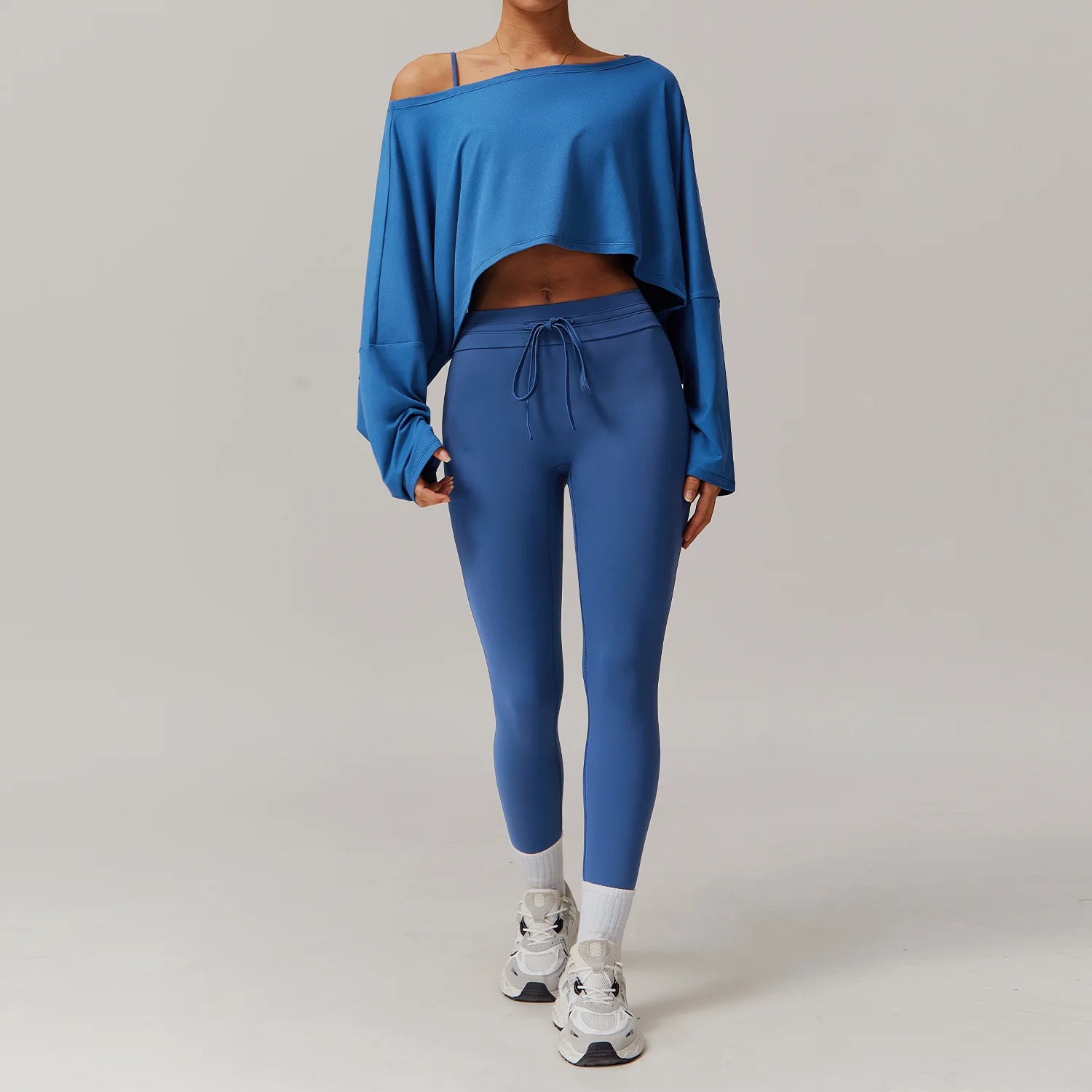 Seamless Yoga Sets Sports Fitness Casual Hip-lifting Flared Pants Bra Yoga Clothes Workout Gym Short-sleeved Tracksuit for Women