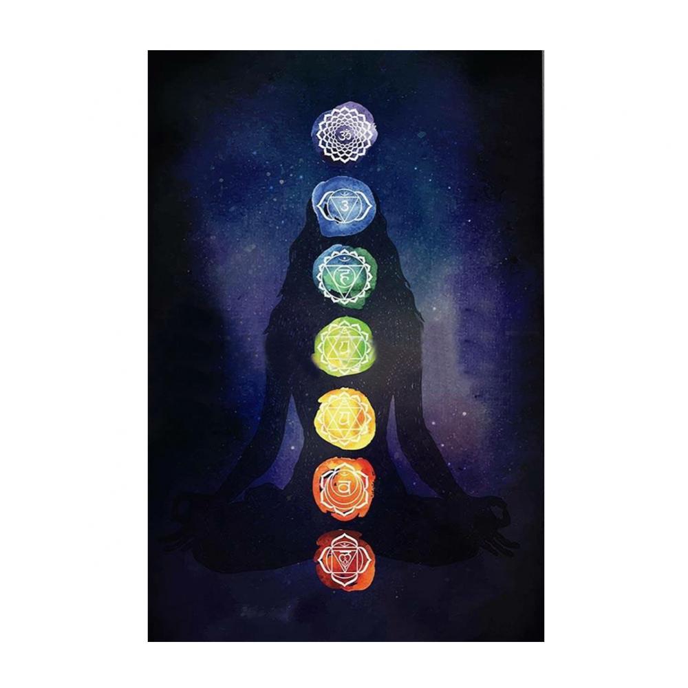 Rainbow 7 Chakra Bohemia Blanket Tapestry Summer Beach Towel Yoga Mat Pad Yoga Mats Wall Hanging Tapestry Yoga Tapestry Blanket